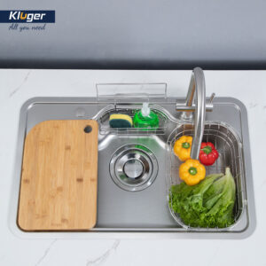 CHẬU RỬA CHÉN KLUGER KT8050FS S80 PLUS - chau rua bat kluger kt8050fs taki 6 1