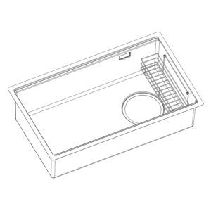 CHẬU RỬA CHÉN KLUGER KY8045FS S80 - chau rua bat kluger ky8045fs s80 do hoa
