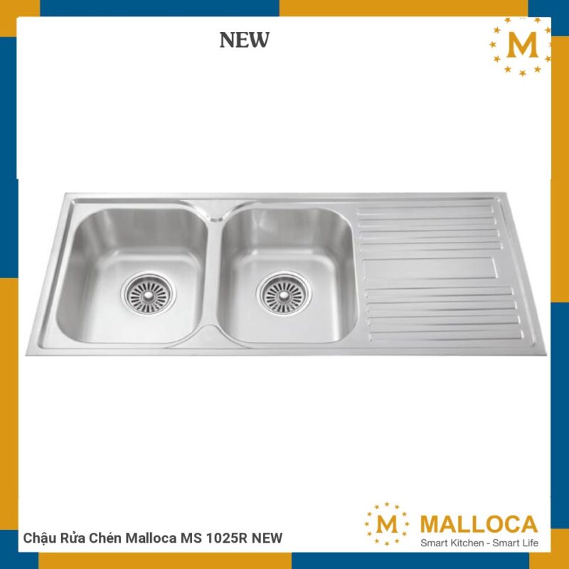 CHẬU RỬA CHÉN MALLOCA MS 1025R NEW
