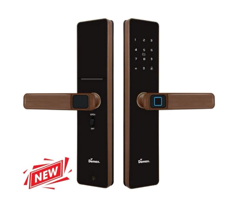 KHÓA CỬA GỖ THÔNG MINH APP WIFI DEMAX SL-C320 AC