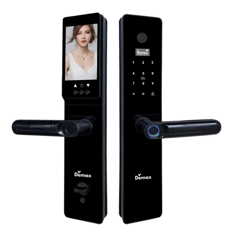 KHÓA CỬA VÂN TAY APP WIFI DEMAX SL-C626 BL