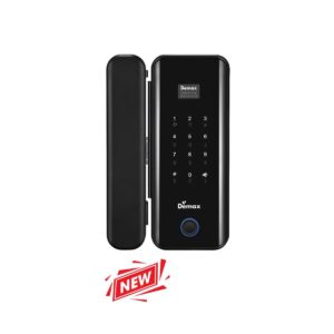Khóa vân tay cửa kính Demax EL800G BL App Wifi, Remote của Đức