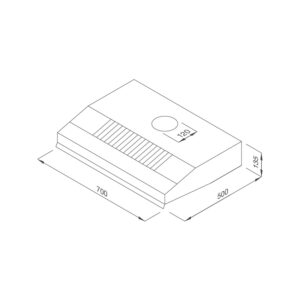 Máy hút khử mùi classic H322.7 NEW - h322 7
