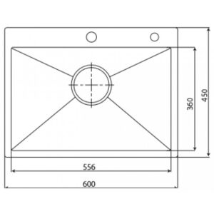 Chậu rửa INOX KAFF KF-HM6045 - hm6045 3 650x650 1 1 1
