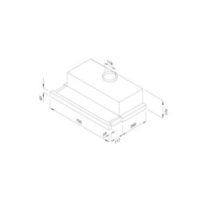 Máy hút khói, khử mùi K1507 TC - k1507 tc