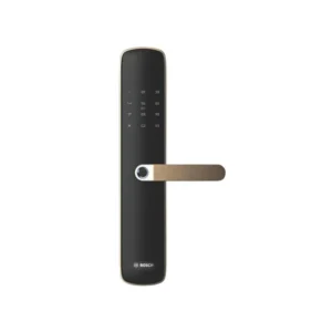 KHÓA CỬA VÂN TAY BOSCH ID60 DE MÀU VÀNG ĐEN