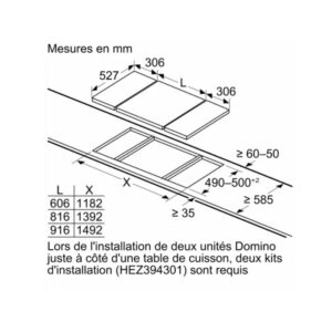 Bếp nướng Domino Bosch PKU375N14E - kich thuoc3 bep nuong domino bosch pku375n14e