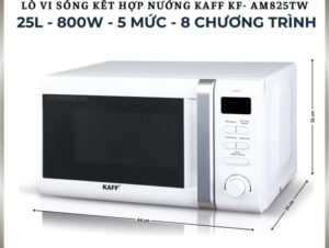 LÒ VI SÓNG KAFF KF-AM825TW - lo nuong 2
