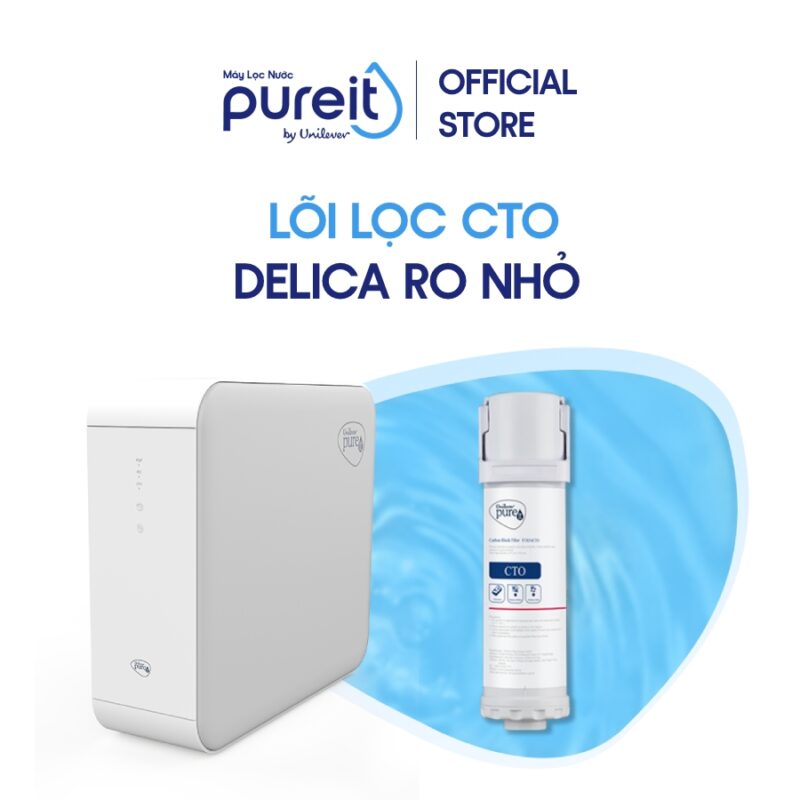 LÕI LỌC CTO MÁY LỌC ÂM TỦ BẾP PUREIT DELICA UR5440 - locc83i locca3c cto delica ur5440