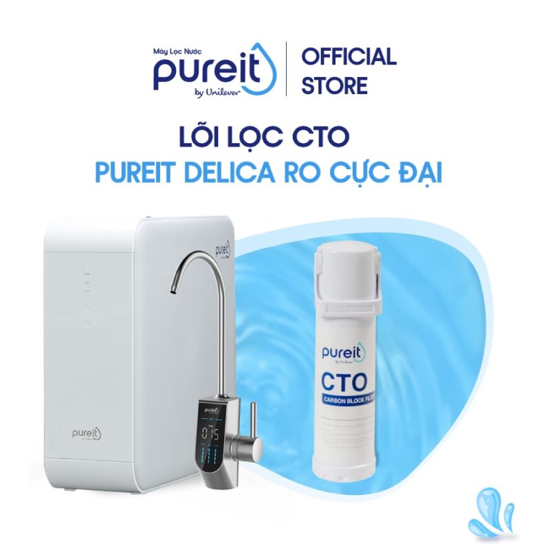 LÕI LỌC CTO MÁY LỌC ÂM TỦ BẾP PUREIT DELICA UR5840 - locc83i locca3c cto delica ur5840