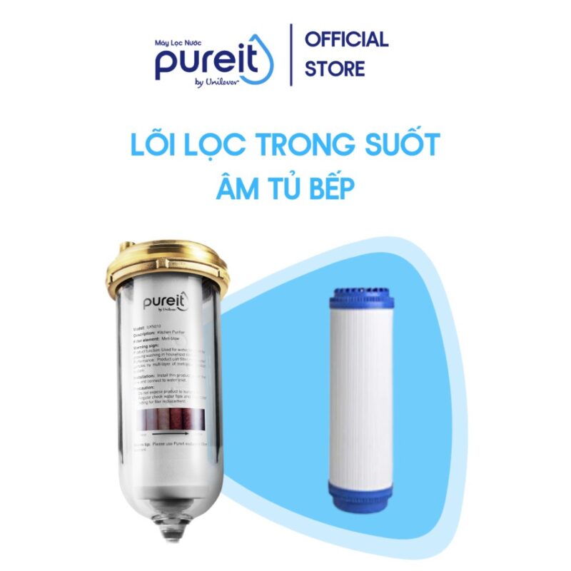 PUREIT LÕI LỌC TRONG SUỐT ÂM TỦ BẾP - loi loc trong suot