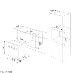 Lò nướng MOV-575 AMG - mov 575 amg
