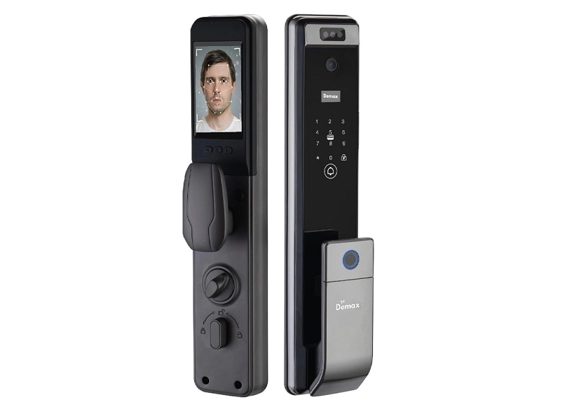 KHÓA CỬA VÂN TAY FACE ID APP WIFI DEMAX SL916 GS