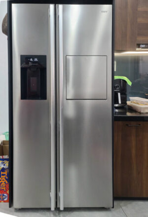 TỦ LẠNH SIDE BY SIDE KAFF KF-BCD606MBR - tu lanh kaff kf bcd606mbr