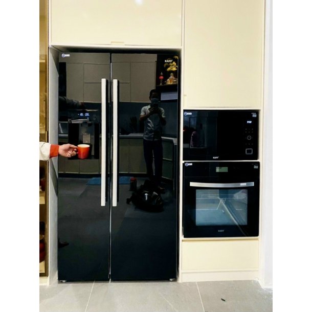 TỦ LẠNH SIDE BY SIDE KAFF KF-SBS600GLASS