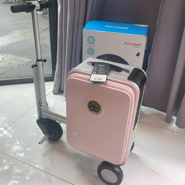 VALI ĐIỆN AIRWHEEL SE3S MÀU HỒNG – HÀNG NHẬP KHẨU CHÍNH HÃNG
