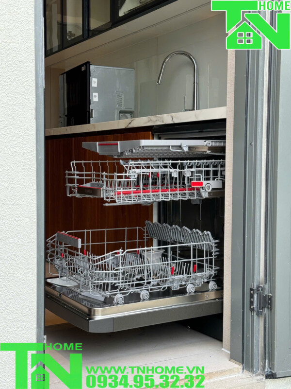 MÁY RỬA CHÉN BOSCH SMS6ECC51E SERIE 6 MÀU ĐEN