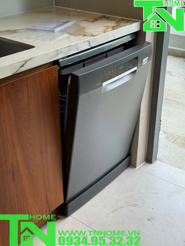 MÁY RỬA CHÉN BOSCH SMS6ECC51E SERIE 6 MÀU ĐEN