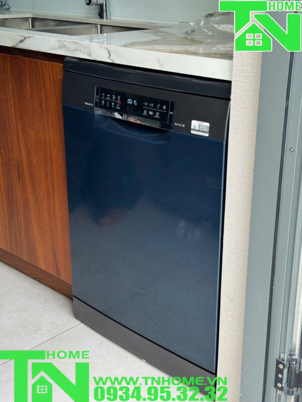 MÁY RỬA CHÉN BOSCH SMS6ECC51E SERIE 6 MÀU ĐEN