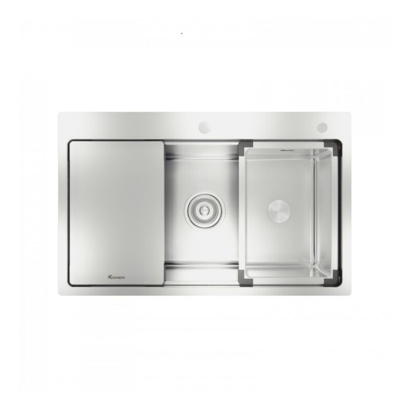 CHẬU RỬA BÁT CHỐNG XƯỚC KONOX WORKSTATION SINK – TOPMOUNT SINK KN8151TS DEKOR