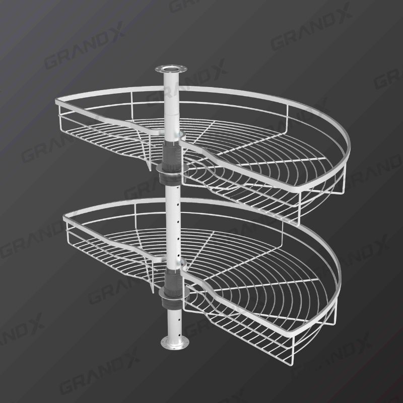 KỆ GÓC MÂM XOAY GÓC MỞ 1/2 180º GRANDX XC.180.80S