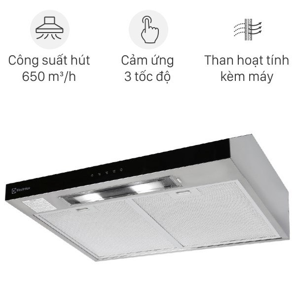 MÁY HÚT MÙI ELECTROLUX ERF726SBA DẠNG CỔ ĐIỂN 70CM