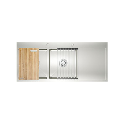 CHẬU RỬA BÁT KONOX WORKSTATION SINK – TOPMOUNT SINK KN11650TD BÀN PHẢI