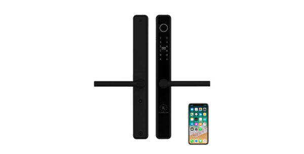 HÌNH ẢNH THỰC TẾ CỦA KHÓA VÂN TAY CỬA NHÔM KASSLER KL 599 RB APP