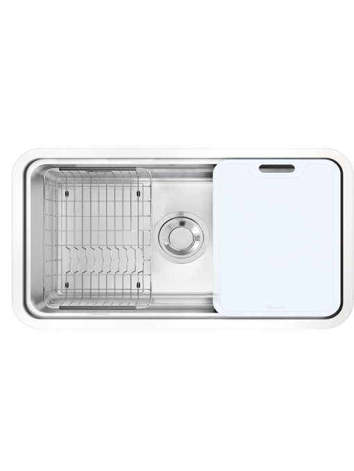 CHẬU RỬA BÁT CHỐNG XƯỚC KONOX WORKSTATION SINK KN8347SU DEKOR