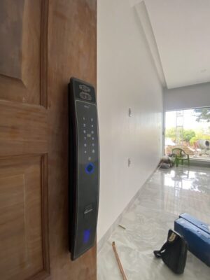 KHÓA CỬA NHẬN DIỆN FACE ID APP WIFI DEMAX SL918 MG  - DEMAX SL918 MG TT4