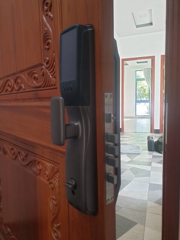KHÓA CỬA NHẬN DIỆN FACE ID APP WIFI DEMAX SL919 AC