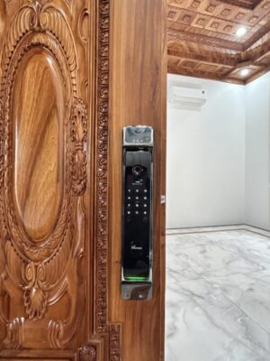 KHÓA CỬA VÂN TAY FACE ID APP WIFI DEMAX SL928 DG  - DEMAX SL928 DG TT2