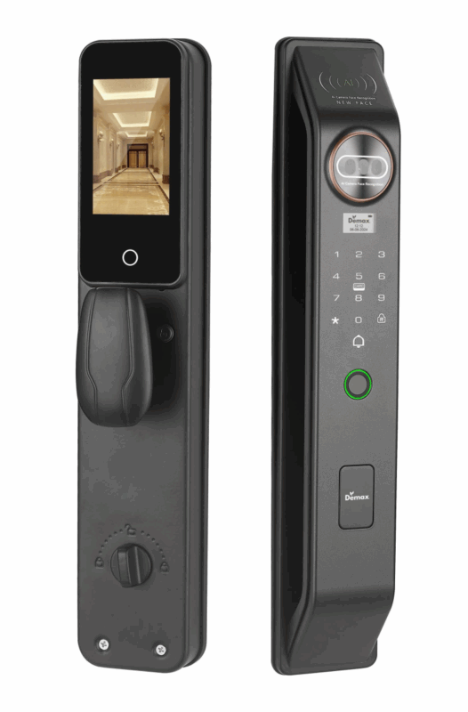 KHÓA CỬA NHẬN DIỆN FACE ID APP WIFI DEMAX SL912 BN
