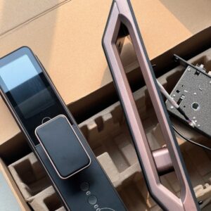 KHÓA VÂN TAY NHẬN DIỆN FACE ID BOSCH FU6 PLUS MÀU ĐỒNG  - FU6 PLUS 2