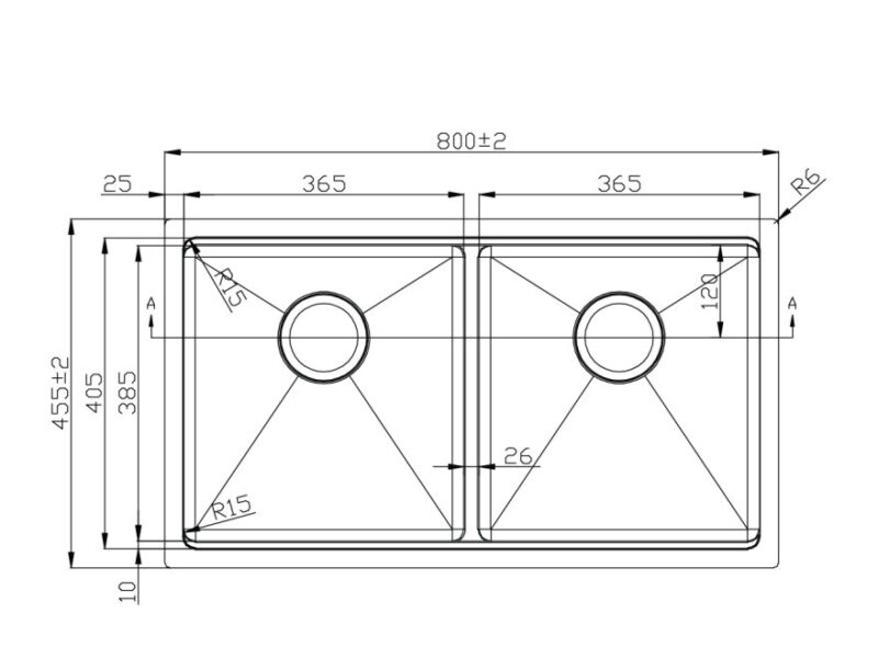 CHẬU RỬA BÁT KONOX WORKSTATION SINK – UNDERMOUNT SINK KN8745DUB