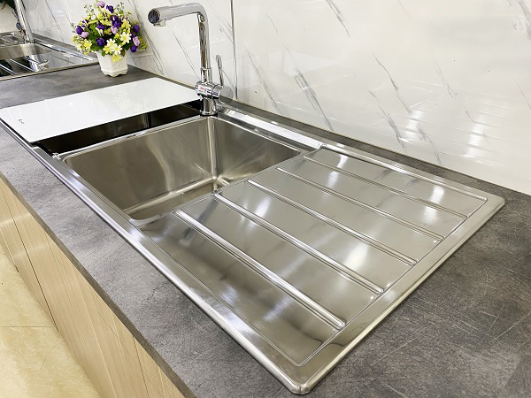 CHẬU RỬA BÁT KONOX EUROPEAN SINK PREMIUM KS11650 2B BÀN PHẢI