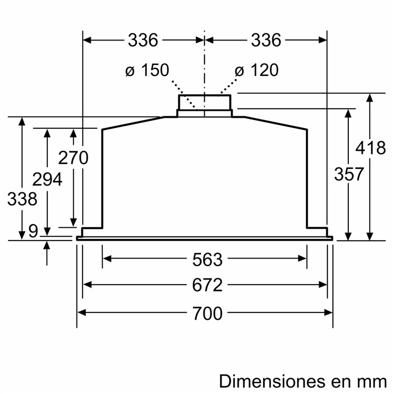MÁY HÚT MÙI SIEMENS LB79585 IQ700