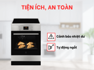 BẾP TỪ KẾT HỢP LÒ NƯỚNG ELECTROLUX LKI640200X ULTIMATETASTE 700 - 54L - bep tu electrolux lki640200x 5