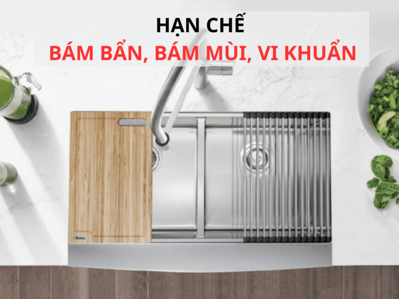 CHẬU RỬA BÁT KONOX WORKSTATION SINK – APRON SINK KN8751DA CURVE