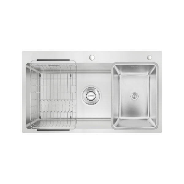 CHẬU RỬA BÁT CHỐNG XƯỚC KONOX WORKSTATION SINK KN8248SO DEKOR