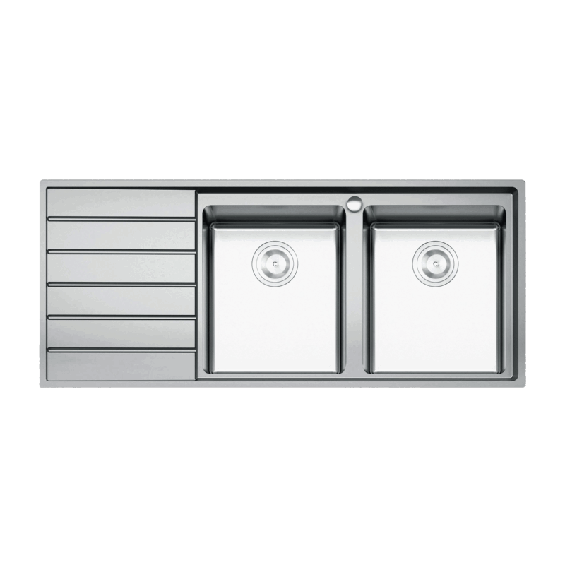 CHẬU RỬA BÁT KONOX EUROPEAN SINK PREMIUM KS11650 2B BÀN TRÁI