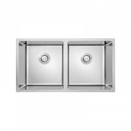 CHẬU RỬA BÁT 2 HỐ KONOX UNDERMOUNT SINK KN7544DUB