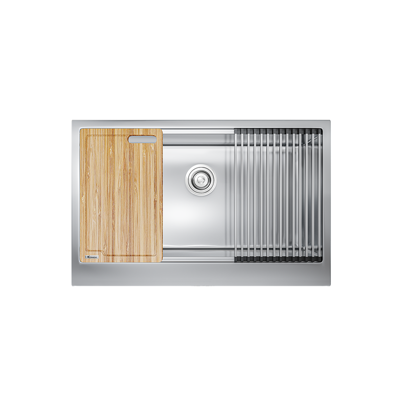 CHẬU RỬA BÁT KONOX WORKSTATION SINK – APRON SINK KN8051AS RETTA