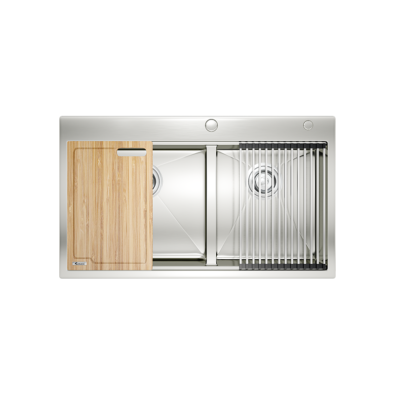 CHẬU RỬA BÁT KONOX WORKSTATION SINK – TOPMOUNT SINK KN8250TD