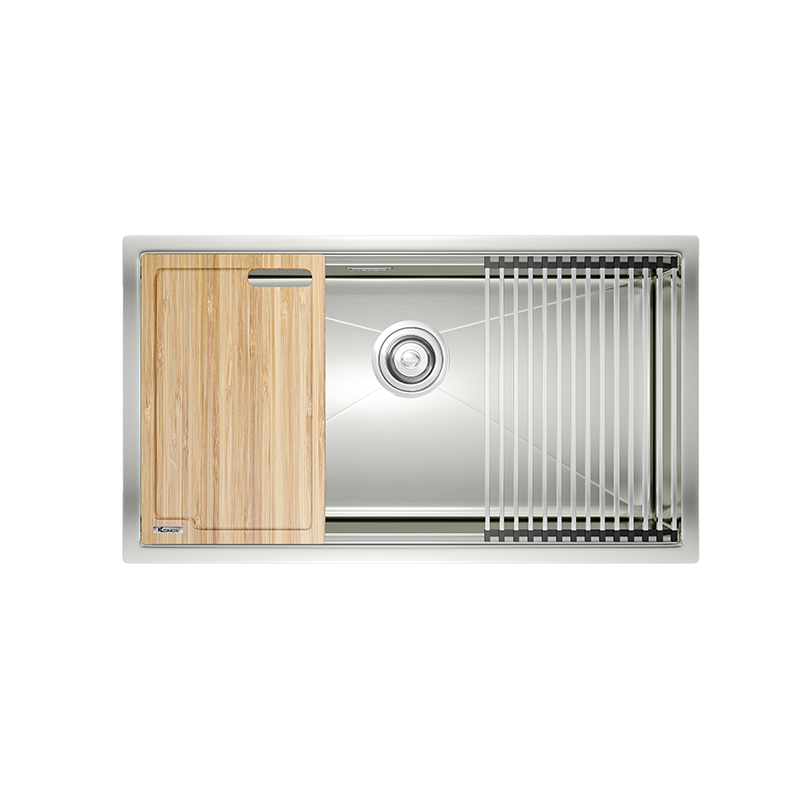 CHẬU RỬA BÁT KONOX WORKSTATION SINK – UNDERMOUNT SINK KN8046SU