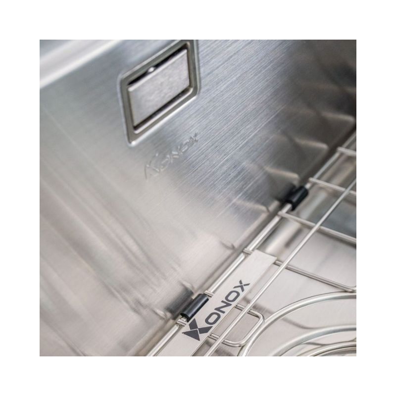 CHẬU RỬA BÁT KONOX WORKSTATION SINK – APRON SINK KN8051AS CURVE