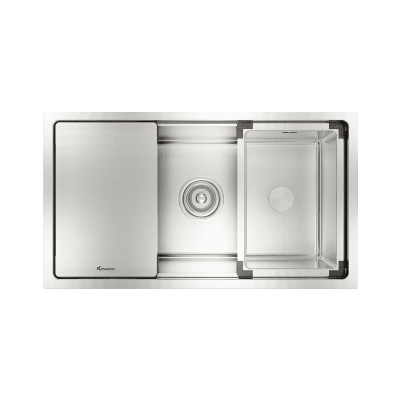 CHẬU RỬA BÁT CHỐNG XƯỚC KONOX WORKSTATION SINK – UNDERMOUNT SINK KN8146SU DEKOR