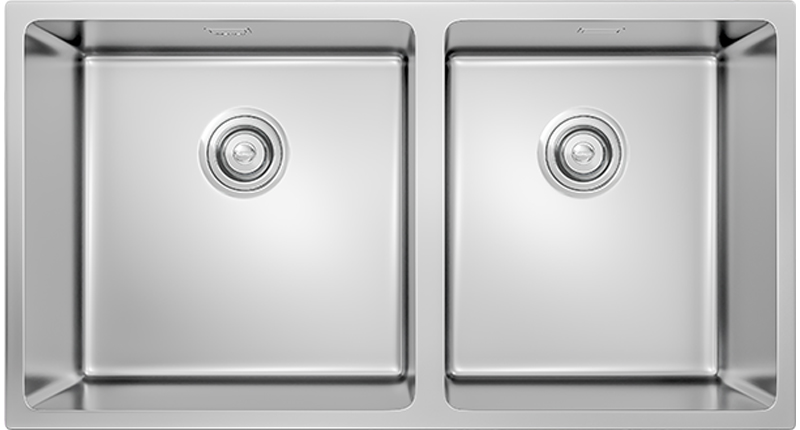 CHẬU RỬA BÁT KONOX UNDERMOUNT SINK CUBE 8144DU