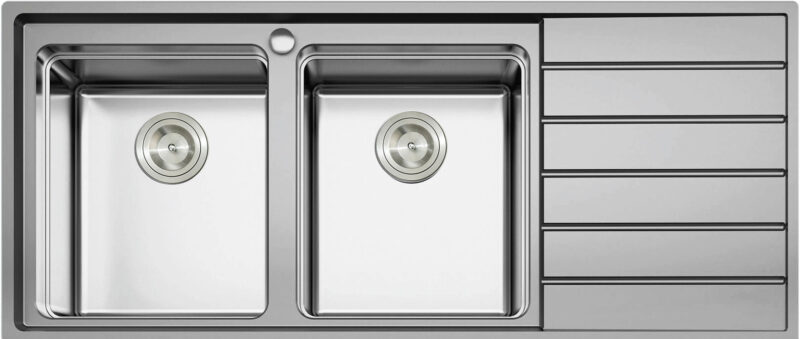 CHẬU RỬA BÁT KONOX EUROPEAN SINK PREMIUM KS11650 2B BÀN PHẢI