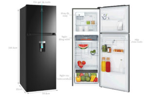 TỦ LẠNH ELECTROLUX NGĂN ĐÁ TRÊN ETB3440M-H ULTIMATETASTE 300 312L - ck15895301 tu lanh electrolux etb3440m h kt